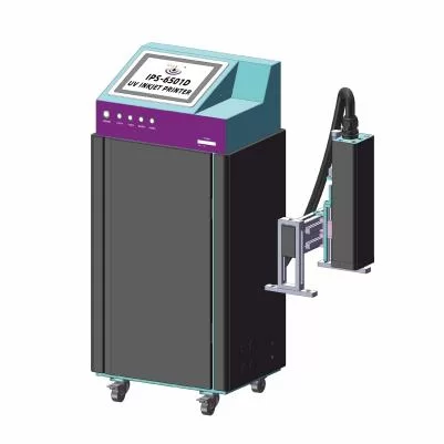 IPS-6501 UV Inkjet Printer Piezo Film Printing Machine with 54.1 mm Ricoh G5 Printhead, 54 mm Flatbed Design